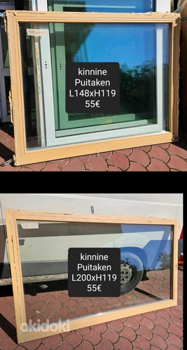 Värvilised kinnised aknad 14tk (foto #7)