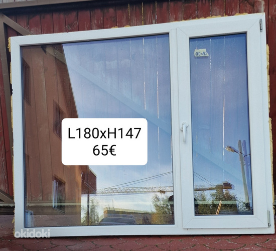 Erinevad PVC aknad 10tk (foto #2)