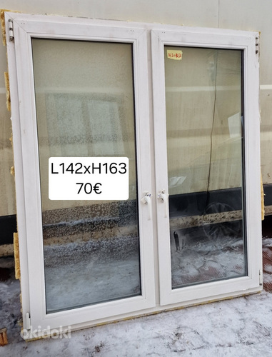 Erinevad PVC aknad 10tk (foto #8)