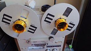 NAB Adapter. /Reel Audio Tape Ampex./ (4 foto / 7)