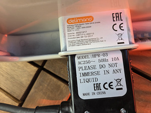 Delimano Perla elektriline grill (4 foto / 4)