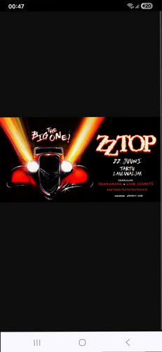 ZZ Top - piletid 22.06 Tartu