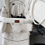Emmaljunga Mondial valge nahk de Luxe raamil (foto #2)