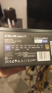 Qoltec ATX Power Supply 1600W | 80 Plus Gold (2 foto / 3)