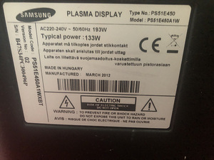 TV Samsung 50 tolli (3 foto / 4)
