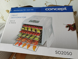 PUUVILJADEHÜDRAATOR CONCEPT 500W (3 foto / 3)