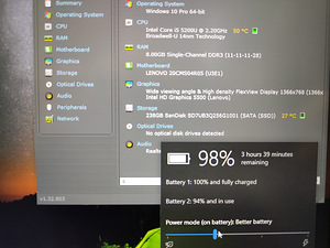 Äriklassi Sülearvuti Lenovo Thinkpad X250 / I5 / 8GB / 256GB (5 foto / 5)