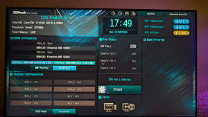 Asrock Z370 pro4, i7 8700, 16GB RAM. NVMe SSD 500GB (1 foto / 5)