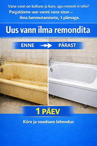 Vanni restaureerimine remonveerimine malmvanni plastiksisu (1 foto / 3)