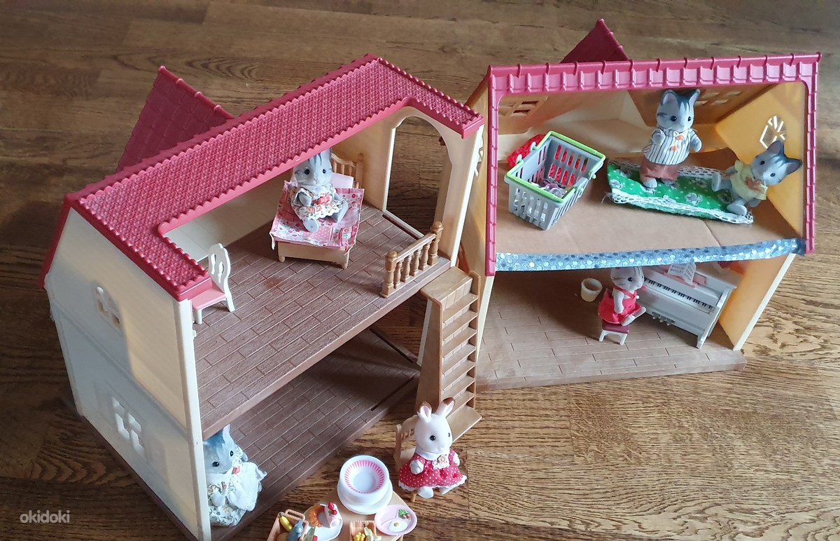 Домики с мебелью и игрушками - Tallinn, Пластиковые – okidoki