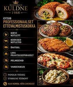 OTSIB PROFESSIONAALSET ETTEVALMISTUSKOKKA (1 foto / 1)