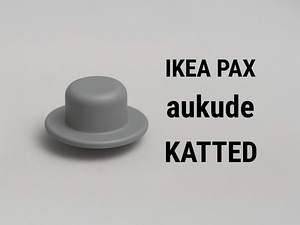 IKEA PAX kappide aukude katted komplekt 400 tk (1 foto / 3)