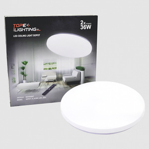 Round LED ceiling light "SOPOT" 2x36W (1 foto / 1)