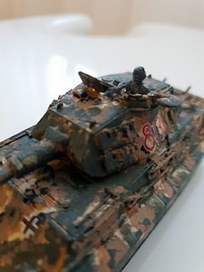 Tiiger2. II maailmasõda. 1/72 (5 foto / 5)