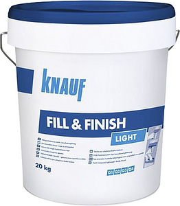 Шпаклевка светлая Knauf Fill & Finish Light 20 кг (1 фото из 1)