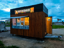 Food trailer kiosk Kebab & Burger АУКЦИОН