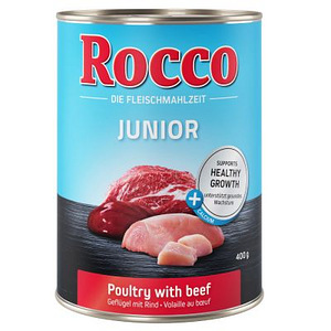 Rocco juunior. Kutsikatoit / Toit Kutsikale - 20tk x 400g. (3 foto / 5)