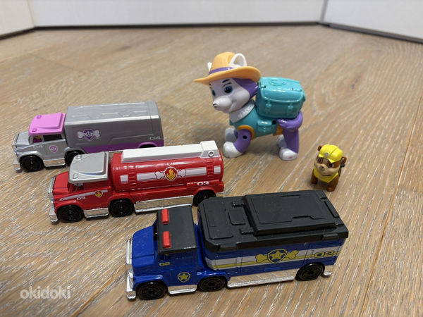 PAW PATROL käpapatrulli sõidukid