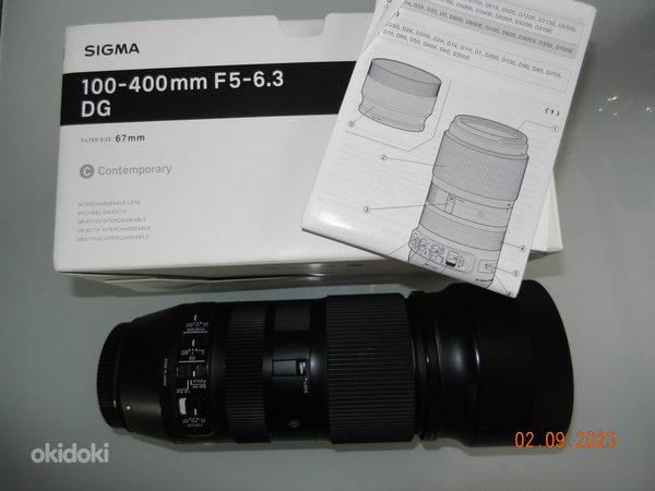 Sigma 100-400mm f/5-6.3 DG OS HSM Contemporary CANON+DOCK (фото #1)