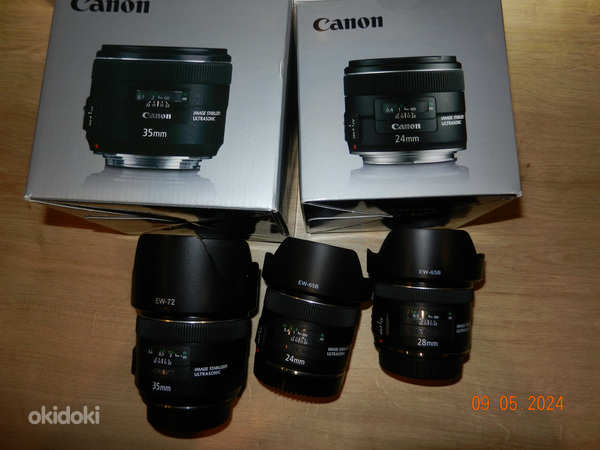 Canon 24mm 28mm 35mm (foto #1)