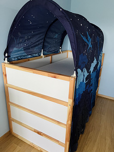 Ikea Kura voodi + vooditelk + madrats (1 foto / 3)