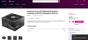 Seasonic focus gx 80+ gold 750w (3 foto / 3)