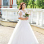 Свадебное платье L - XL, 40- 42, украшение, шубка - муфта (фото #2)
