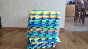 Mängumatt puzzle 40 tk (2 foto / 2)