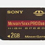 Sony Memory Stick Pro Duo 2GB (MSX-M2GN) (foto #1)
