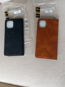 Kaaned iPhone 11,12 uued, nahast ümbrised (2 foto / 3)