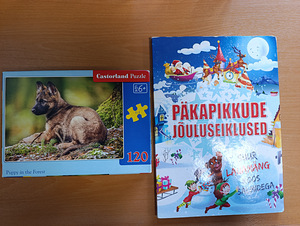 Пазл + книга (1 фото из 2)