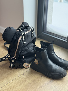 Весенние сапоги Zara 31 размер + рюкзак