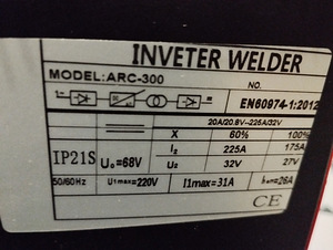 Inverterkeevitus MMA-300 uus (6 foto / 10)