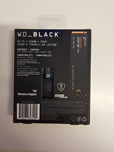 WD Black SN7100 SSD 1TB m.2 7250 Mb/s (uus) (2 foto / 2)