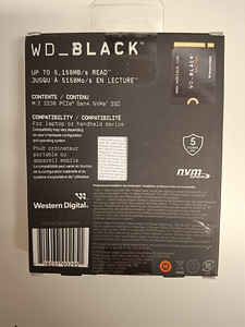 WD Black SN770M 1TB M.2 2230 5150 Мб/с SSD диск (2 фото из 3)