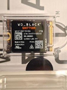 WD Black SN770M 1TB M.2 2230 5150 Мб/с SSD диск (3 фото из 3)