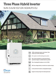 Deye 5kw LV hübriidinverter (2 foto / 3)