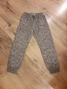 H&M voodriga puuvillased püksid s 140 (1 foto / 2)