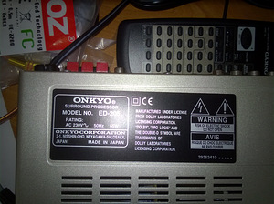 Onkyo AV Surround Processor 5.1 separate Collection ED-205 (3 foto / 3)