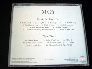 MC5 - Back in the USA High Time (3 фото из 3)