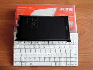 Bluetooth Keyboard ACME BK01 Ultrathin ENG/RU (1 foto / 3)