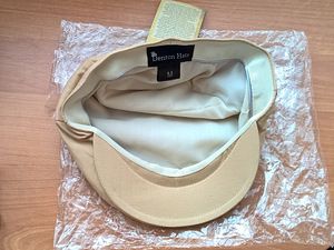Denton Hats Summer Beige Cheshire Linen Flat Cap Size M 57 (3 foto / 5)