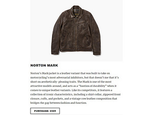 Motorcycle Jacket Norton Mark Leather L (9 foto / 9)