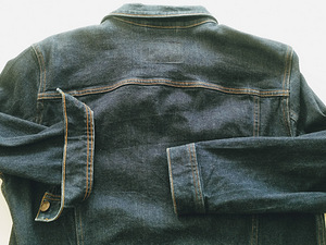 Lands End Denim Trucker Jacket L 52 (7 фото из 9)