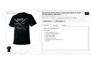 T-särk Helikon Polish Multitool T-Shirt L (5 foto / 7)