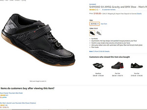Shimano SH-AM5 rattakingad, suurus 45, 43 - 44 (8 foto / 9)