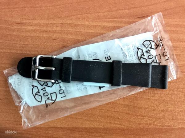 Спортивный ремешок для часов резиновый браслет 18 мм (фото #3)