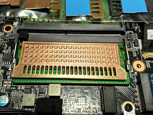 Heat-conducting radiator for DDR SO DIMM (1 foto / 6)