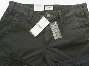PIONEER Jeans Shorts Bermudas 3 QUARTER CARGO black W34 (4 foto / 8)