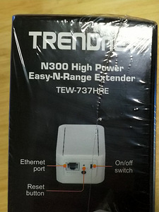 TRENDnet N300 High Power Easy-N-Range Extender TEW-737HRE (6 foto / 6)